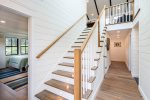 Main entrance view giving you access to lower level & upper level of the house